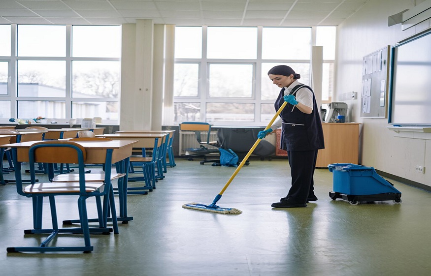 school cleaning